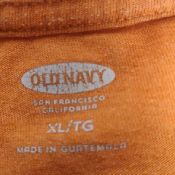 Old Navy Men T-shirt XL Orange - Picture 9 of 16